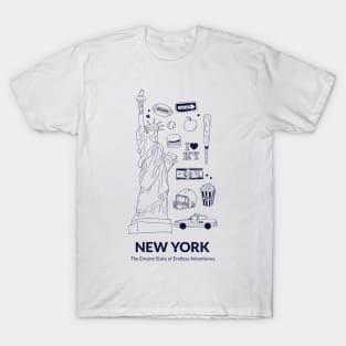 NEW YORK: The Empire State of Endless Adventure T-Shirt